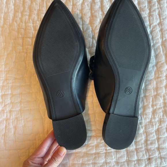 a new day black mule flats - Picture 2 of 2